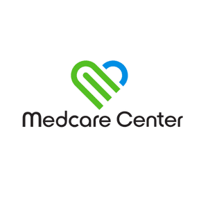 Medcare Center logo on a transparent background