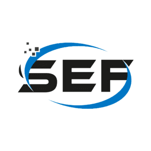 SEF logo on a transparent background